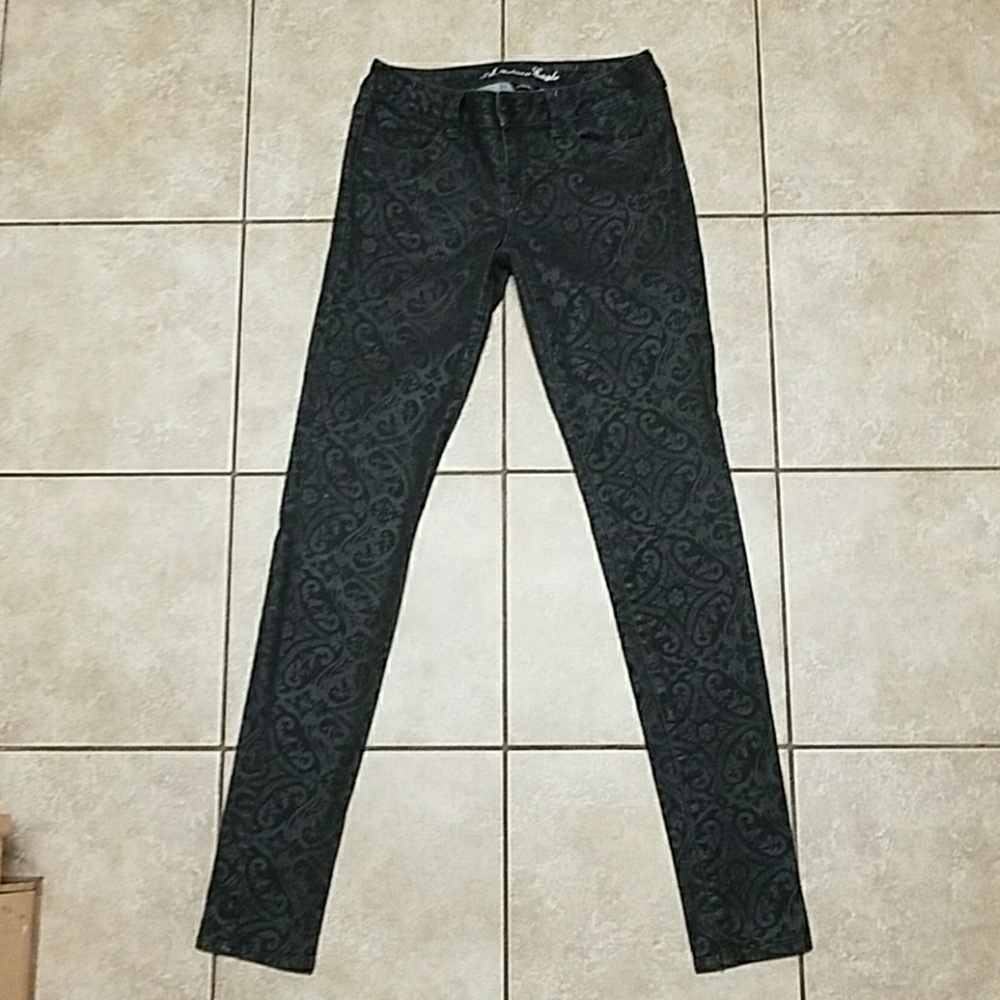 American Eagle Skinny Jeans Size 4 extra long